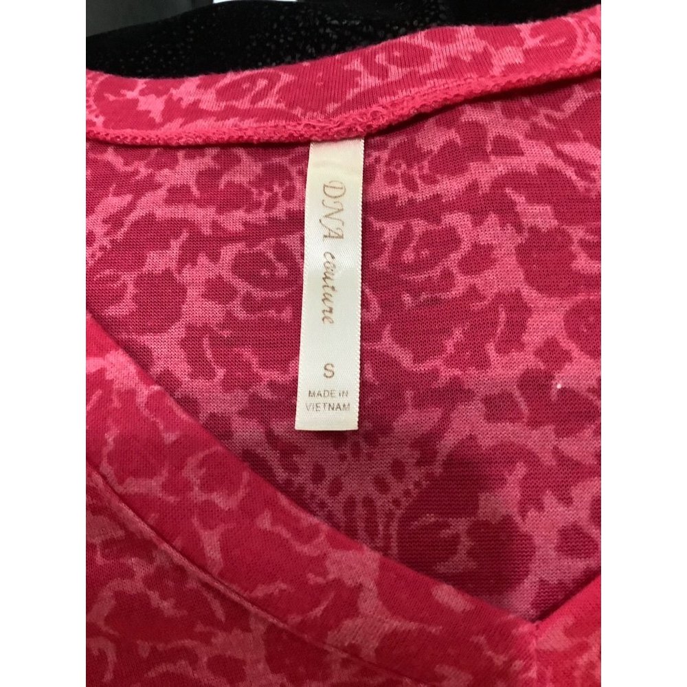 Women’s DNA Couture Pink Long Sleeve Shirt - Picture 4 of 5